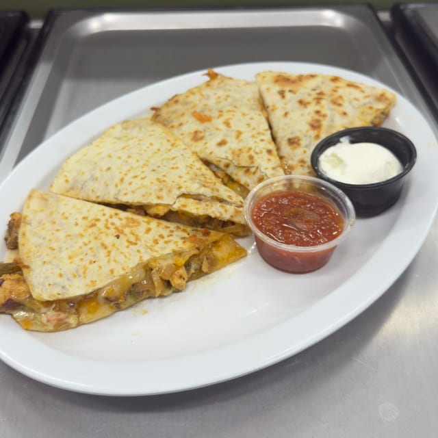 Quesadillas.