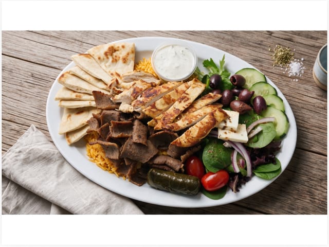 Chicken Shawarma Platter.