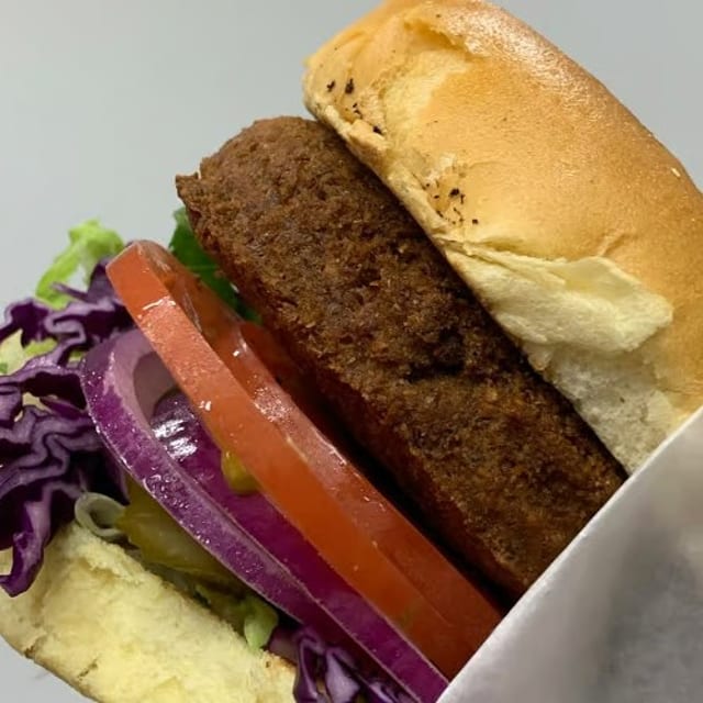 Falafel Burger.