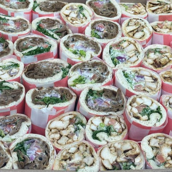Pita Roll-Ups.