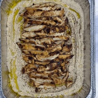 Hummus w/ Chicken Shawarma